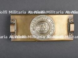 Boucle de télégraphiste prussienne modèle 1895 - ww1 prussian signal troops belt buckle — photo 1