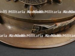Prusse - casque de sous officier de Garde du Corps en grande tenue fabrication après guerre - Prussia Life Guard NCO helmet post war made — miniature 4