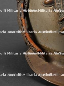 Prusse - casque de sous officier de Garde du Corps en grande tenue fabrication après guerre - Prussia Life Guard NCO helmet post war made — miniature 5