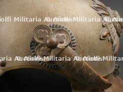Prusse - casque de sous officier de Garde du Corps en grande tenue fabrication après guerre - Prussia Life Guard NCO helmet post war made — photo 12