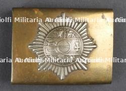 Rare boucle de ceinturon du Mecklenburg Strelitz modèle 1895 - Scarce Mecklenburg belt buckle — photo 1