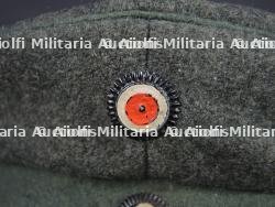 Casquette de service Dienstmütze feldgrau modèle 1917 - ww1 german field grey service cap — photo 5
