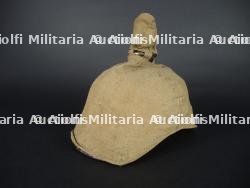 Casque à pointe M1895 Feld Artillerie prussien avec couvre casque chiffre 17 rouge - M1895 Field Artillery spiked helmet with cover — photo 18