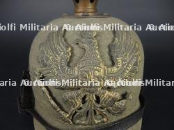 Casque à pointe prussien en feutre - ww1 ersatz felt spiked helmet — miniature 9