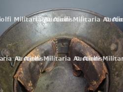 Stahlhelm M16 feldgrau stigmate de combat - ww1 german steel helmet with battle damage — photo 11