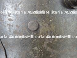 Stahlhelm M16 feldgrau stigmate de combat - ww1 german steel helmet with battle damage — photo 18