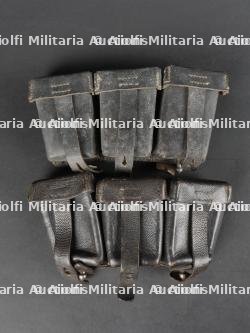Cartouchières Mauser 98K. Mauser 98k pouches. — photo 1