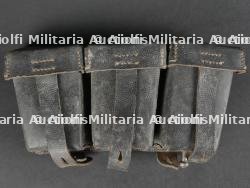 Cartouchières Mauser 98K. Mauser 98k pouches. — miniature 6