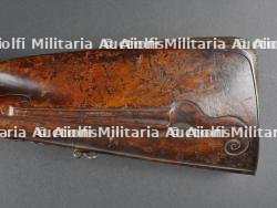 Fusil de chasse à silex du XVIIIè par JF Mouillet arquebusier à Liège de 1715 à 1732. — miniature 7