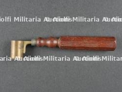 Fusil juxtaposé James Purdey calibre 16 à percussions (amorces) en coffret bois vers 1820 — miniature 20