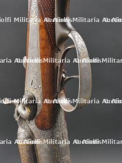 Fusil Mixte à chiens extérieurs M. Hasselmann un Frankfurt A/M 16/65 – 8x58R — miniature 14