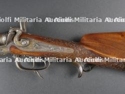 Juxtaposé à chiens externes Gustav Fücker Weipert vers 1890 Calibre 16/65 — miniature 4