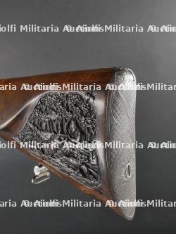 Juxtaposé à chiens externes Gustav Fücker Weipert vers 1890 Calibre 16/65 — miniature 9
