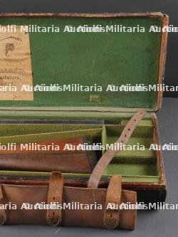 Carabine mono-coup Holland & Holland 1876 en coffret calibres 360 et 115 Lisse — miniature 4