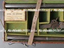 Carabine mono-coup Holland & Holland 1876 en coffret calibres 360 et 115 Lisse — photo 10