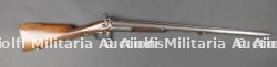 Fusil juxtaposé à chiens externes calibre 12-65 signé Schneider Inventeur Breveté à Paris 1850-1872