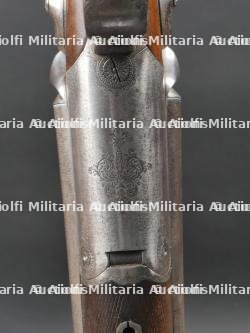 Fusil juxtaposé à chiens externes calibre 12-65 signé Schneider Inventeur Breveté à Paris 1850-1872 — photo 16