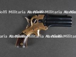 Pistolet de poche W. Marston Deringer 3 canons calibre 32 RF