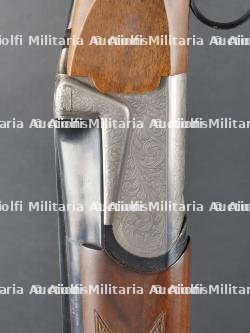 Fusil chasse superposé Rex Made in Italy 12/70 éjecteurs — miniature 14