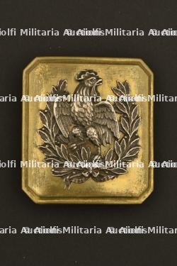 Plaque de ceinturon d'officier de la Garde Nationale - Monarchie de Juillet — photo 1