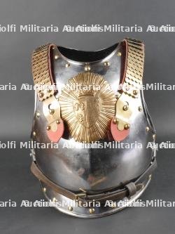 Cuirasse troupe période Restauration, avec centre de la Garde Royale — photo 1