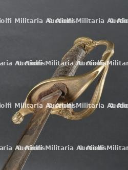 Sabre d'officier de la Garde Nationale de Louis Philippe à lame gravée dorée et bleuie — photo 9