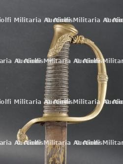 Sabre d'officier de la Garde Nationale de Louis Philippe à lame gravée dorée et bleuie — photo 10