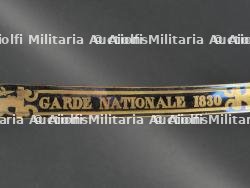 Sabre d'officier de la Garde Nationale de Louis Philippe à lame gravée dorée et bleuie — photo 9