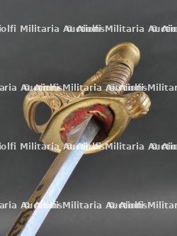 Sabre d'officier de la Garde Nationale de Louis Philippe à lame gravée dorée et bleuie — photo 12