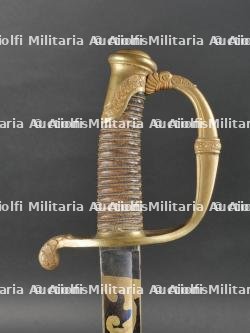 Sabre d'officier de la Garde Nationale de Louis Philippe à lame gravée dorée et bleuie — photo 15