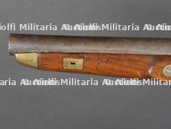 Pistolet de traite à silex fabrication Liégeoise. — miniature 6