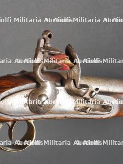 Pistolet de traite à silex fabrication Liégeoise. — miniature 8