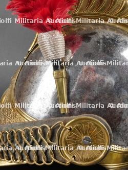 Casque de cuirassier troupe modèle 1830 modifié 1840 — miniature 11