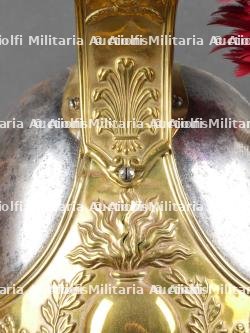 Casque de cuirassier troupe modèle 1830 modifié 1840 — miniature 16