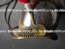 Casque de cuirassier troupe modèle 1830 modifié 1840 — miniature 21
