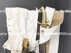 Sabre briquet avec son baudrier, ceinturon et guêtres — photo 2