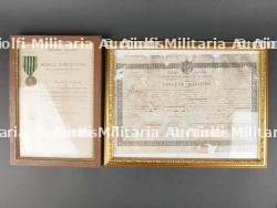 Ensemble de diplômes Second Empire