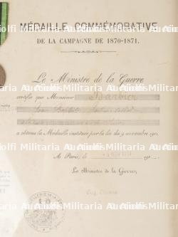 Ensemble de diplômes Second Empire — miniature 4