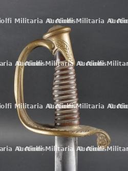 Sabre d'officier modèle 1845 fourreau acier 1855 — photo 8