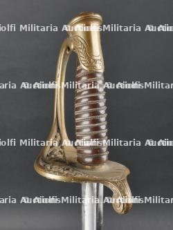 Sabre d'officier modèle 1845 fourreau acier 1855 — miniature 11