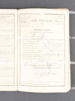 Lot de livrets militaires second Empire — photo 8