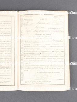 Lot de livrets militaires second Empire — miniature 11