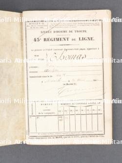 Lot de livrets militaires second Empire — miniature 15