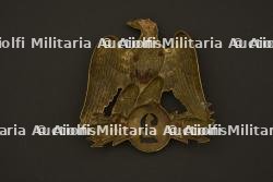 Plaque de Shako d'officier du 2nd de Ligne - 2nd Empire — miniature 2