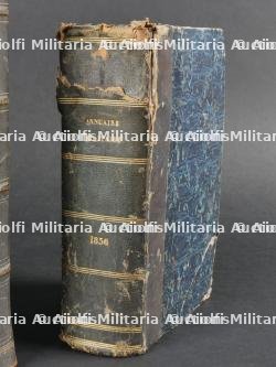 Lot de 2 livres 2nd Empire Annuaire Militaire 1856 et Règlement services maritimes impériaux — photo 12