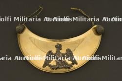 Hausse col d'officier de troupes à pied Modèle 1852 2nd Empire