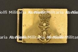 Plaque de ceinturon d'officier de la Marine Impériale 2nd Empire — photo 1
