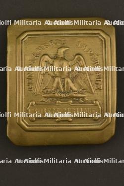 Plaque de baudrier de la Gendarmerie Impériale modèle 1854 - 2nd Empire — photo 1