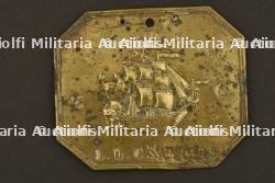 Lot de 2 plaques de métier de Fort aux Halles de Paris - 2nd Empire
