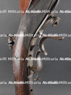 Carabine de tir de précision à percussion, fédérale Suisse modèle 1851 par Heremann à Bern — miniature 9
